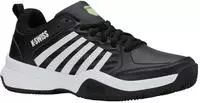 K-SWISS 04429-064-M, K-SWISS Court Express 2 Sandplatzschuh Herren-Schwarz,Wei&szlig;