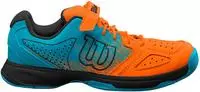 Wilson WRS328050E, Wilson Kaos Padelschuh Kinder-Orange,T&uuml;rkis