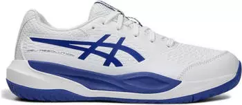 Asics Gel-Resolution X GS white/dark cobalt (Junior) (1044A081-100)