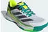 adidas Crazyquick Boost Padel cloud white/core black/lime burst (Herren) (JP7203)