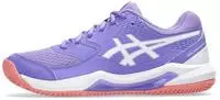 Asics Gel-Dedicate 8 Padel Damen Lila/Wei&szlig;