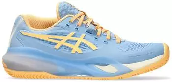 Asics Gel-Resolution X Padel stone wash/orange glow (Damen) (1042A285-400)