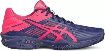 Asics Gel-Solution Speed 3 Clay indigo blue/diva pink (Damen) (E651N-4920)