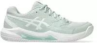 ASICS 1042A255-300, ASICS Gel-Dedicate 8 Sandplatzschuh Damen - blaugrau, wei&szlig;