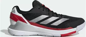 adidas Crazyquick Padel core black/silver metallic/lucid red (Herren) (JP9591)