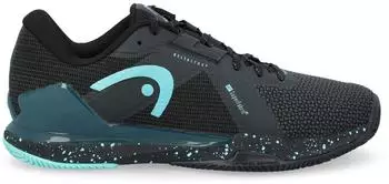 Head Sprint Pro 4.0 SF Clay schwarz/teal