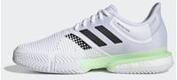 Adidas Solecourt cloud white/core black/glown green