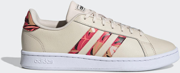 Adidas Grand Court Linen/Signal Pink/Cloud White/Coral
