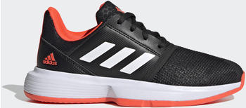 Adidas CourtJam Kids Core Black/Cloud White/Solar Red