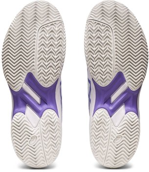 Asics Gel Game 9 Clay Women (1042A217) white/purple – Asics Gel Game 9 Clay Women white/purple – Zuverlässiger Begleiter für Sandplätze