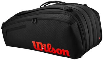Wilson Clash V3 Racquet Bag Black/Infrared