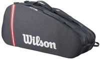Wilson WR8037501001, Wilson Tour Schl&auml;gertasche 6er-Schwarz
