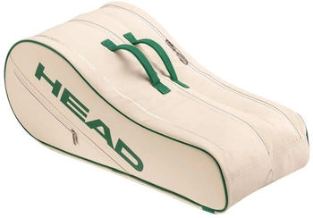 Head Tennis Racketbag Pro Arthur Ashe Racquet Bag L beige/green 9 (262055-WHGE)