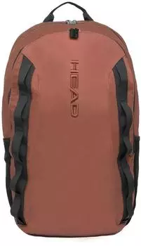 Head Point 2 Compartments Backpack 24L, terracotta