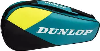 Dunlop SX-Club 3 Schlägertasche blaugrün/schwarz/gelb (10364028)