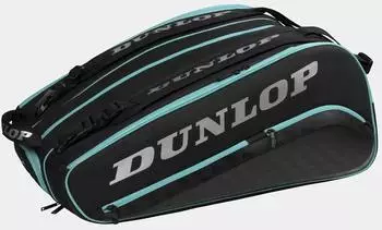 Dunlop Palletero Elite Padel-Schlägertasche, schwarz/grün (10350444)