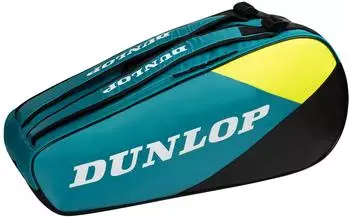 Dunlop D Tac SX-Club 6R Tennistasche teal/schwarz/gelb (10364027)