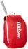 Wilson Super Tour Tennisrucksack, rot/weiß, Unisex