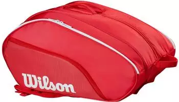 Wilson Tour Padel Bag 2 Hauptfächer, rot