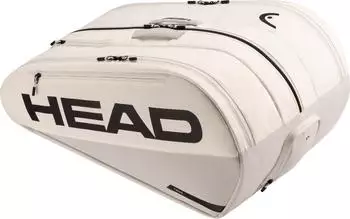 Head Tour Racquet Bag XL, wei&szlig;, 3 Hauptf&auml;cher