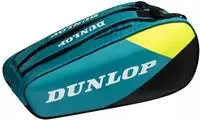Dunlop 10364026, Dunlop SX Club Schl&auml;gertasche 10er-Schwarz,T&uuml;rkis