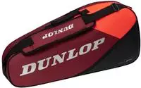 Dunlop 10350443, Dunlop CX Performance Schl&auml;gertasche 3er - schwarz, rot