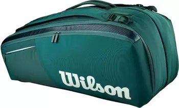 Wilson Blade V10 Tennistasche f&uuml;r 9 Schl&auml;ger, gr&uuml;n (WR8056301001)