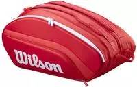Wilson WR8913001001, Wilson SuperTour Padelschl&auml;gertasche rot