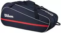 Wilson WR8039901001, Wilson Tour Team Schl&auml;gertasche 6er-Blau