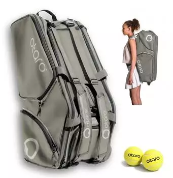Otaro Racquet Bag 82L, grau, 3-in-1-Tragesystem (376214011)
