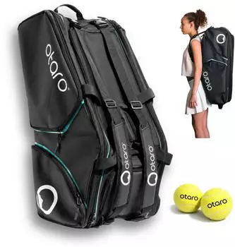 Otaro Racquet Bag 82L, 3-in-1-Tragesystem, wasserabweisend, blau