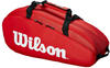Wilson Tour 2 Comp 6 Pack red/white (WRZ847909)