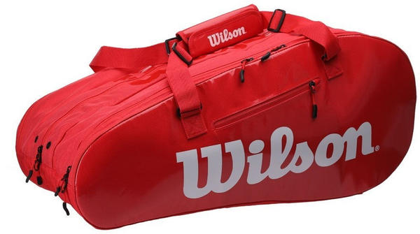 Wilson Super Tour 3 Comp red/white (WRZ840815)