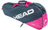 Head Racket Elite Pro One Size Anthracite / Pink