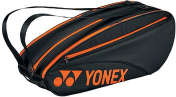 Yonex Racketbag Team Raquet 2023 schwarz/orange 6er
