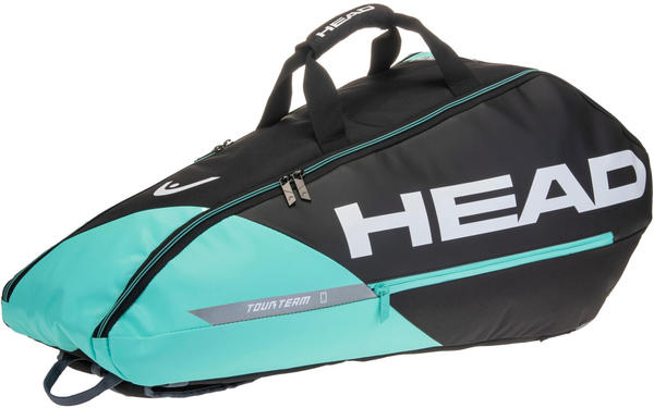 Head Tennis-Racketbag Tour Team schwarz/mint 6R