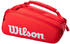 Wilson Super Tour Schlägertasche 15er rot