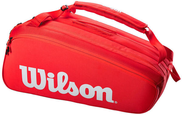 Wilson Super Tour Schlägertasche 15er rot