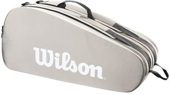 Wilson Tour Schlägertasche 6er light-grau