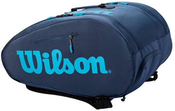 Wilson Super Tour Padel Racket Bag Blau