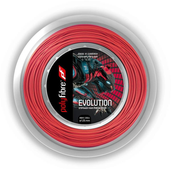 Polyfibre Evolution rot 200m 1.30