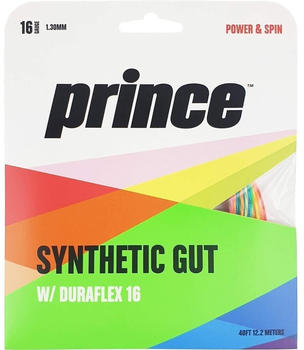 Prince Synthetic Gut mit Duraflex weiss 200m 1.25