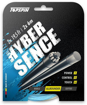 Topspin Hybro Spin schwarz/blau 12m Set 1.25