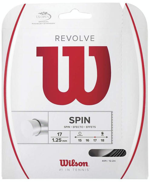 Wilson Revolve (Spin+Haltbarkeit) orange 12m Set 1.35