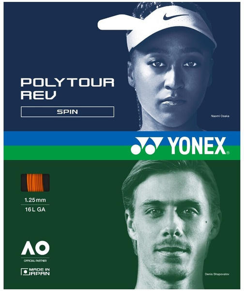 Yonex Poly Tour Rev (Polyester/achteckig) mintgrün 200m 1.25