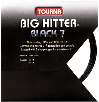 Tourna Grip Big Hitter Black Zone schwarz 12m Set 1.25