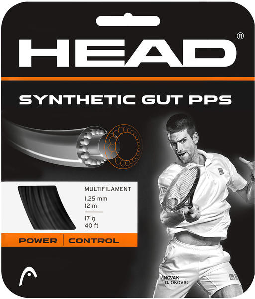 Head Synthetic Gut PPS schwarz 200m 1.25