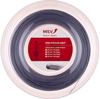 MSV France Focus Hex Plus 25 schwarz 200m 1.25
