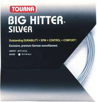 Tourna Grip Big Hitter silber 12m Set 1.30