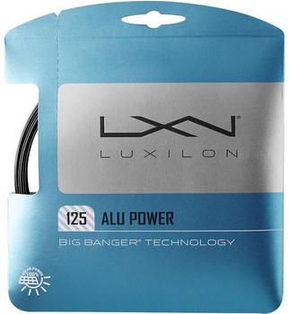 Luxilon Alu Power Diamond Edition silber 12m Set 1.30
